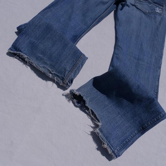 Thrashed y2k Diesel ZAF bootcut button fly jeans - Picture 7 of 8